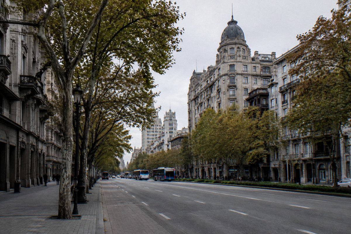 Avenida 18 de Julio in central Montevideo