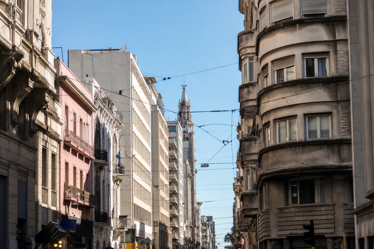 A downtown Montevideo street